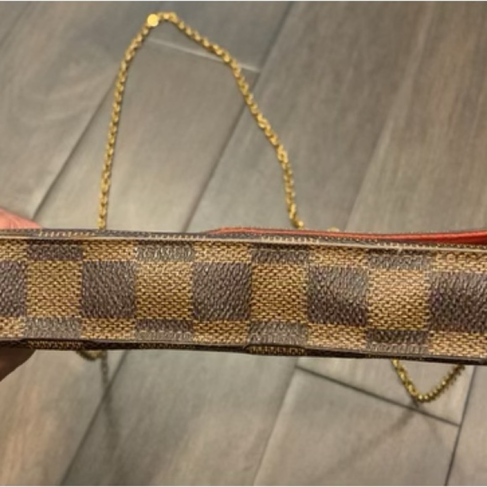 Louis Vuitton Felicie Pouchette Damier Ebene Authentic & Complete! - Picture 13 of 15